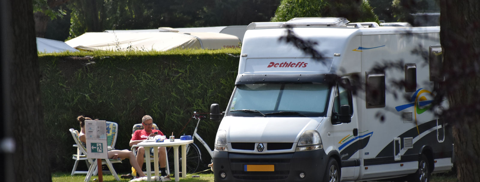 Camper vans and caravans